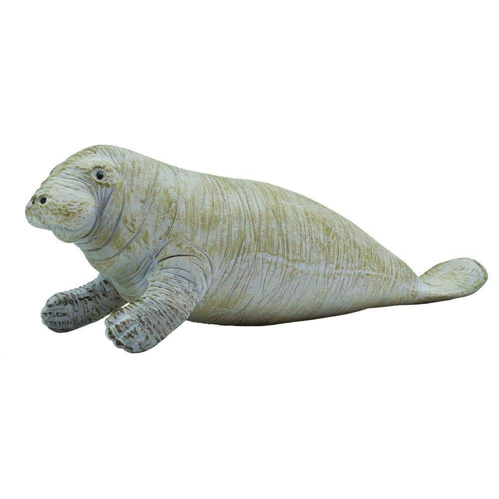 Figura Animales Manati Pintado a Mano