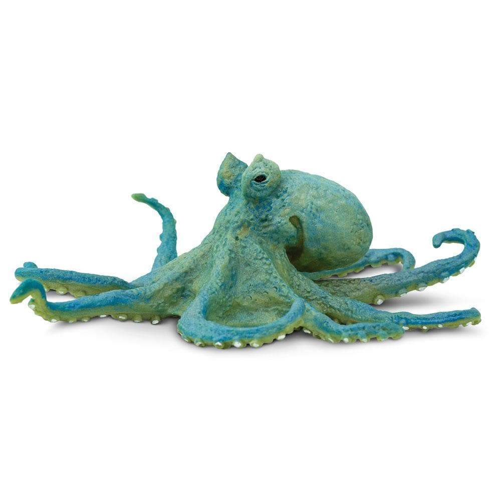 Figura Animales Pulpo Pintado a Mano