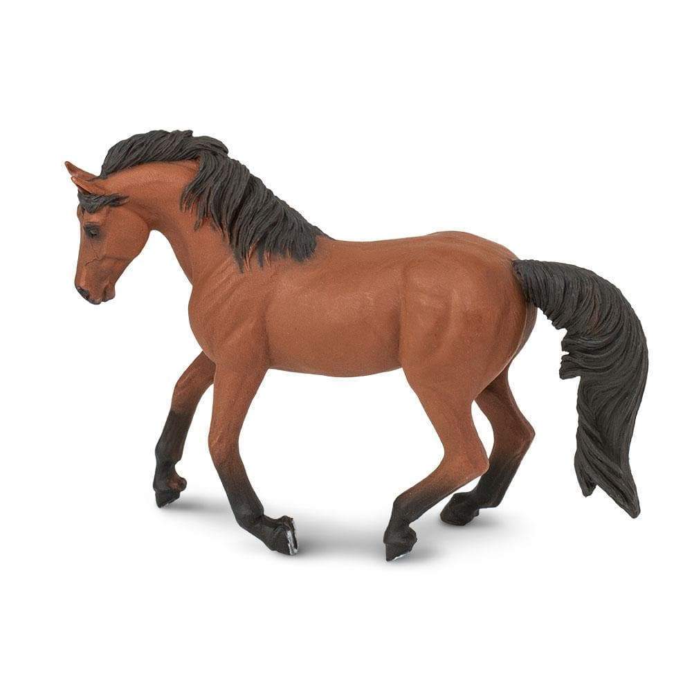 Figura Animales Yegua Morgan Pintado a Mano