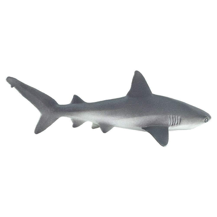 Figura Animales Tiburon Gris Pintado a Mano