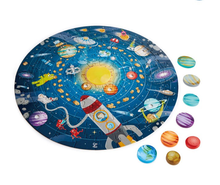 Rompecabezas Circular Sistema Solar