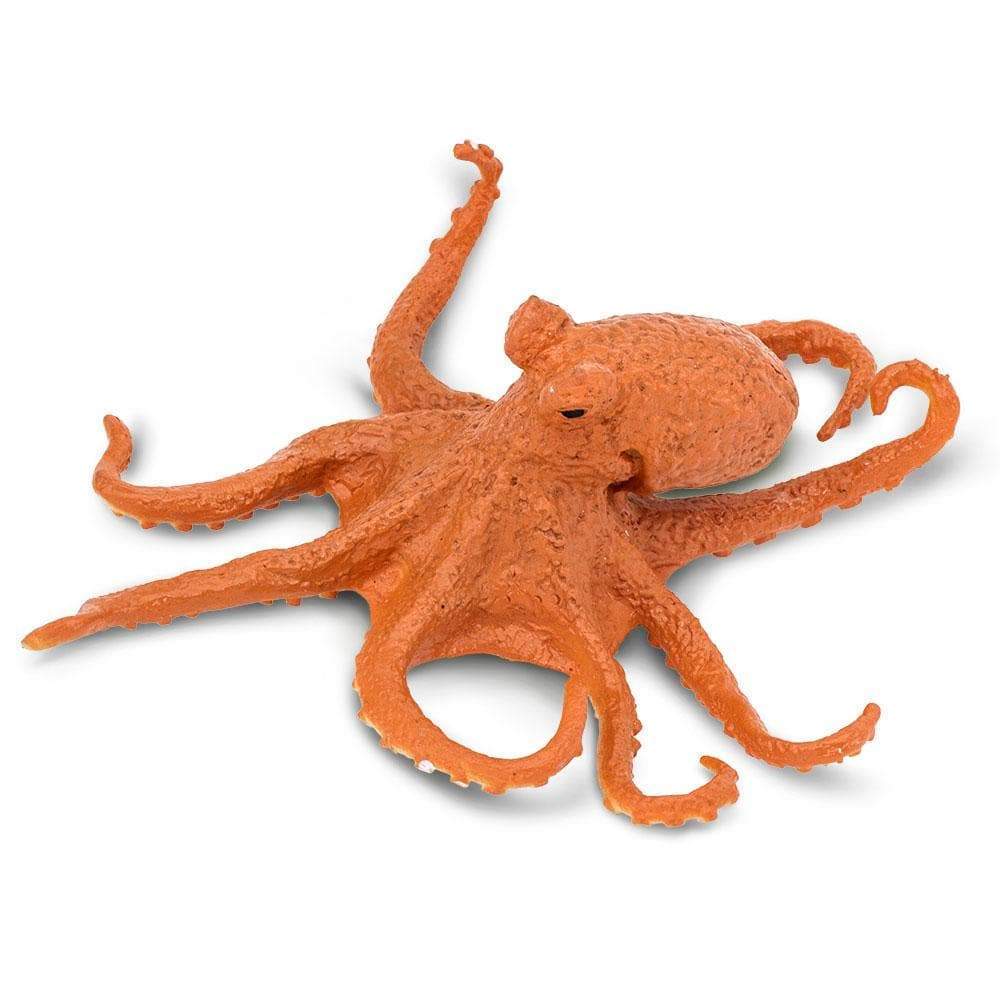 Figura Animales Pulpo Pintado a Mano