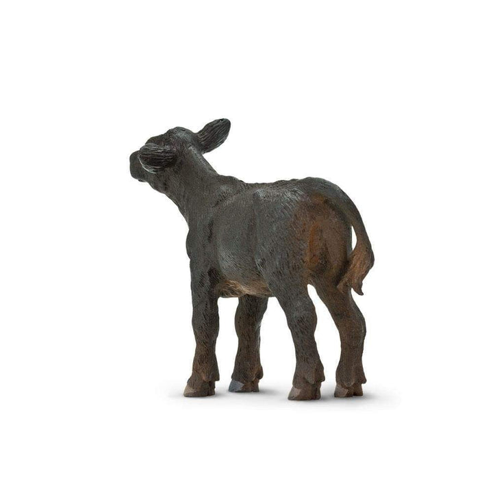 Figura Animales Ternero Angus Pintado a Mano