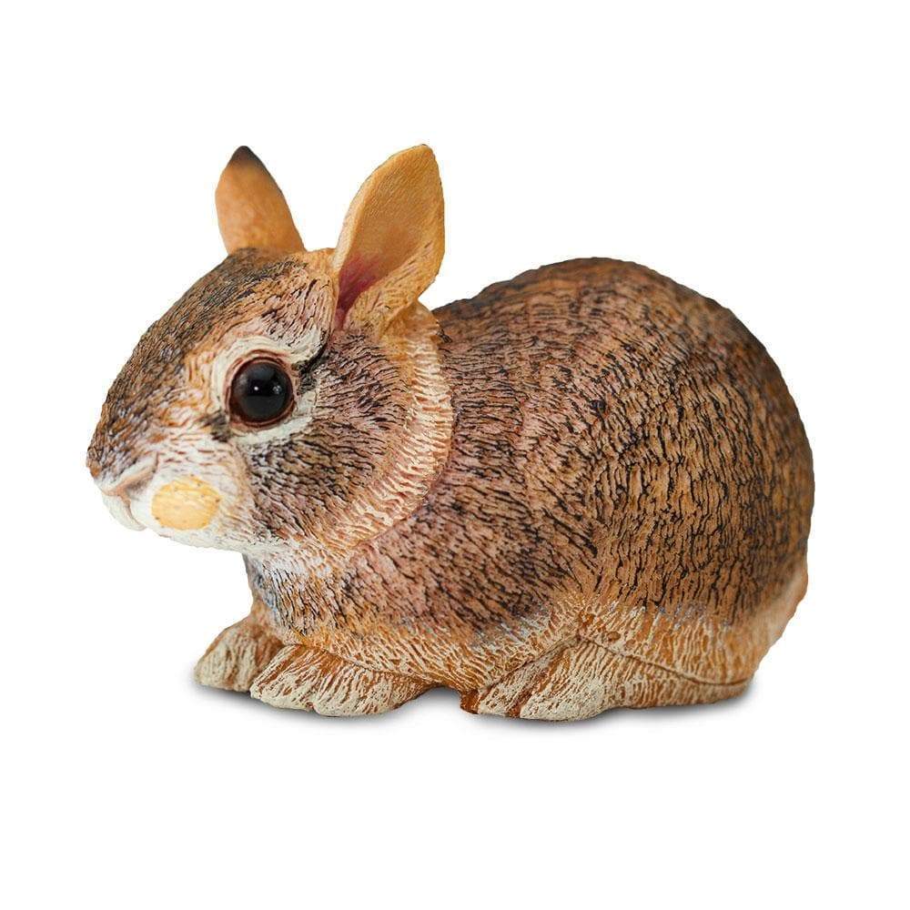 Figura Animales Conejo Bebe Pintado a Mano