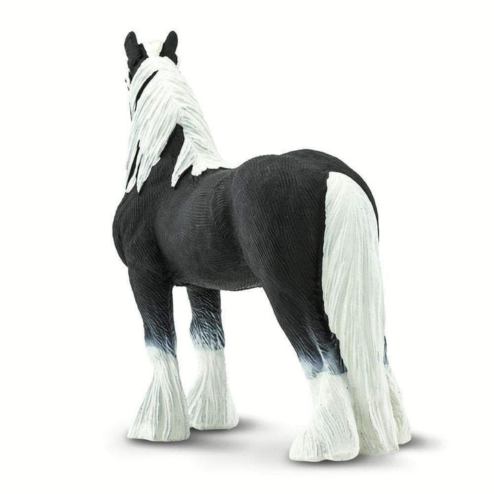 Figura Animales Caballo Semental Gypsi Pintado a Mano
