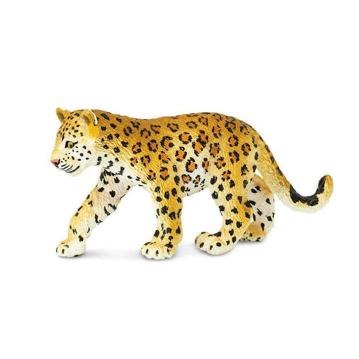 Figura Animales Leopardo Bebe Pintado a Mano