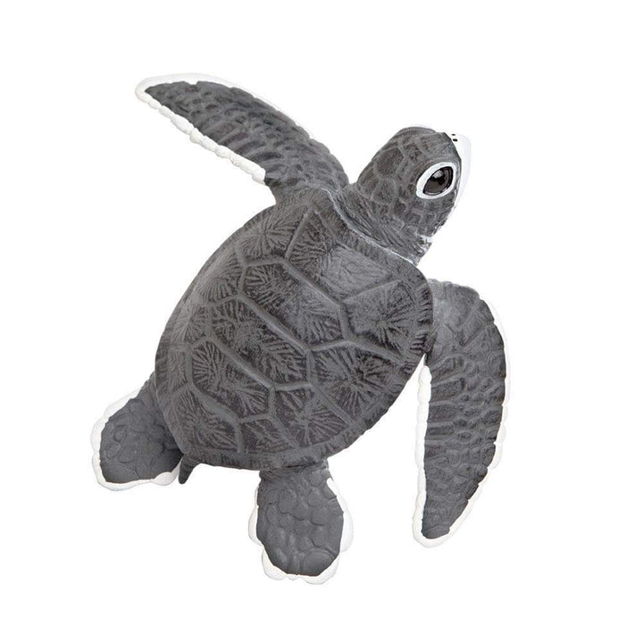 Figura Animales Tortuga Marina Bebe Pintado a Mano