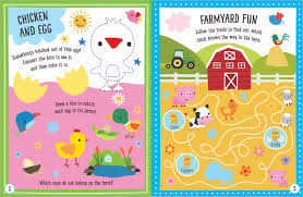 Libro De Actividades Sticker Activity Books Little Chicks