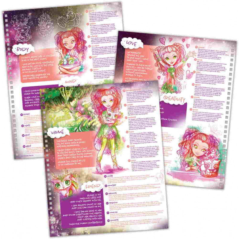 Libro para colorear Hadas