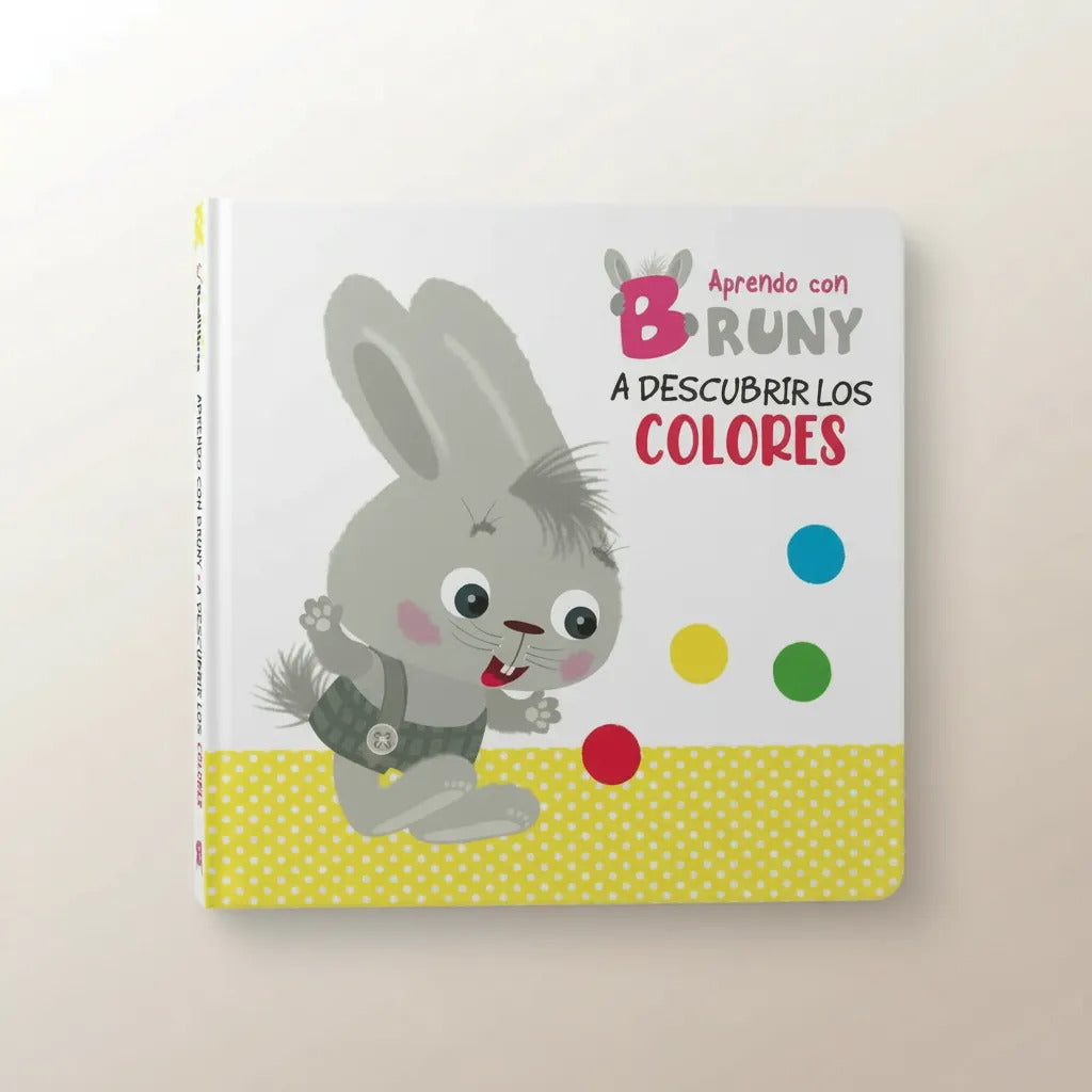 Libro Aprendo con Bruny A Descubrir los Colores Para Niños