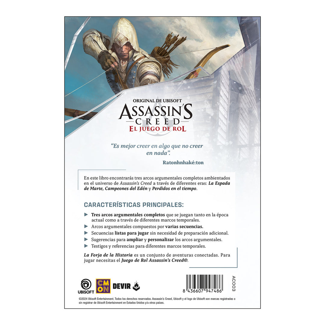 Manual Juego La Forja De La Historia Devir Assassin&