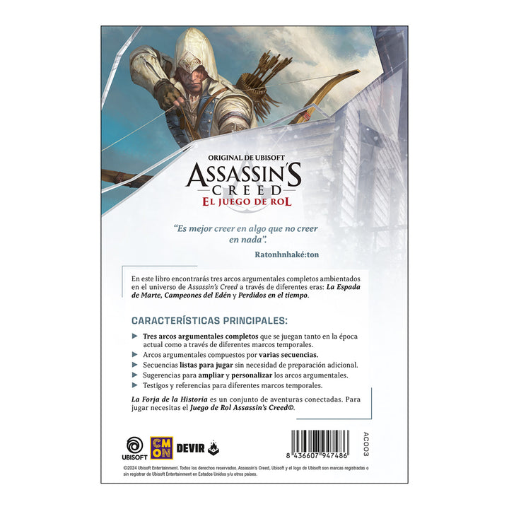 Manual Juego La Forja De La Historia Devir Assassin&
