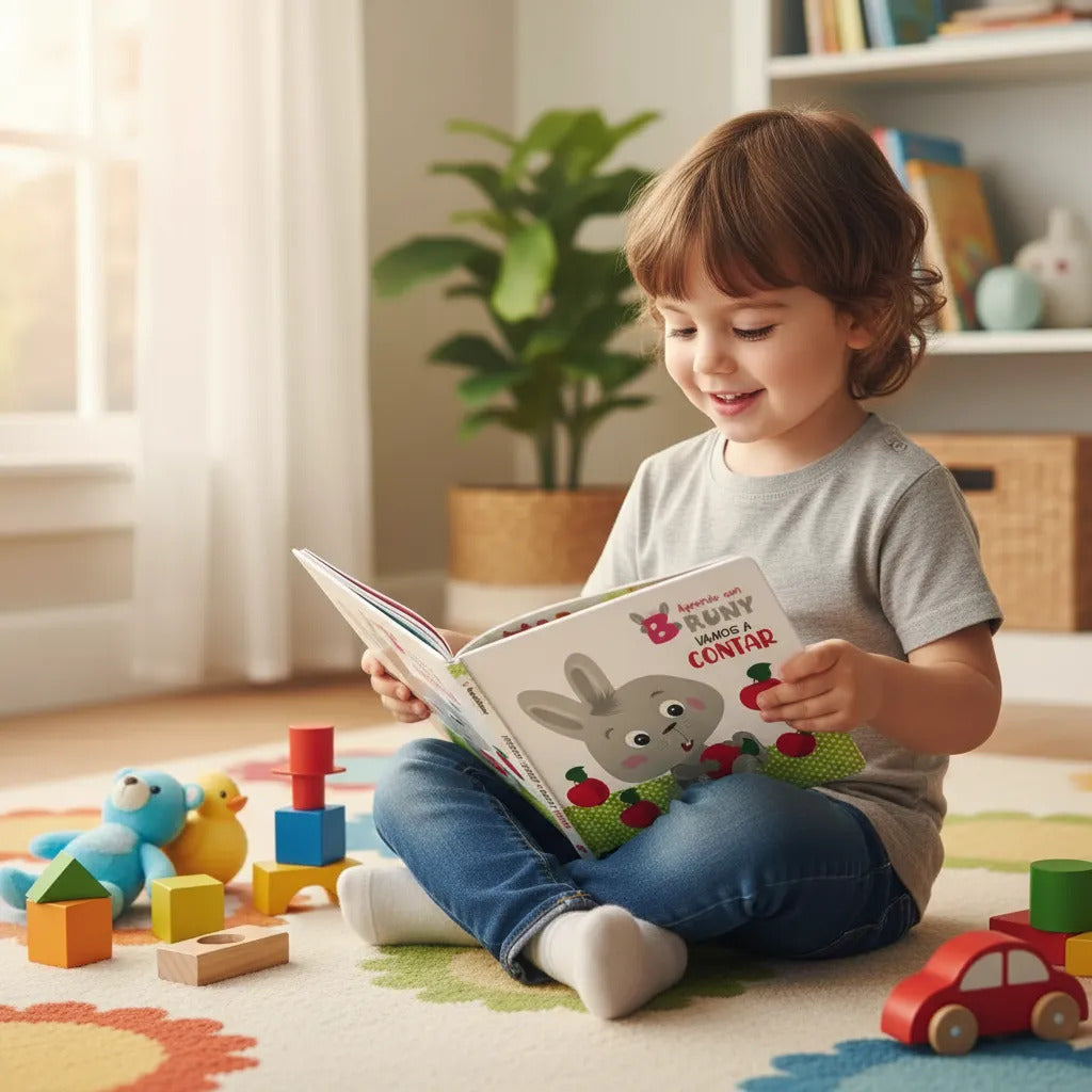 Libro Vamos a Contar Aprendo con Bruny Para Niños