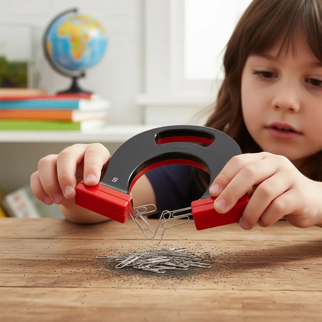 Juguete Didáctico Imán de Herradura para Exploración Pata Niños