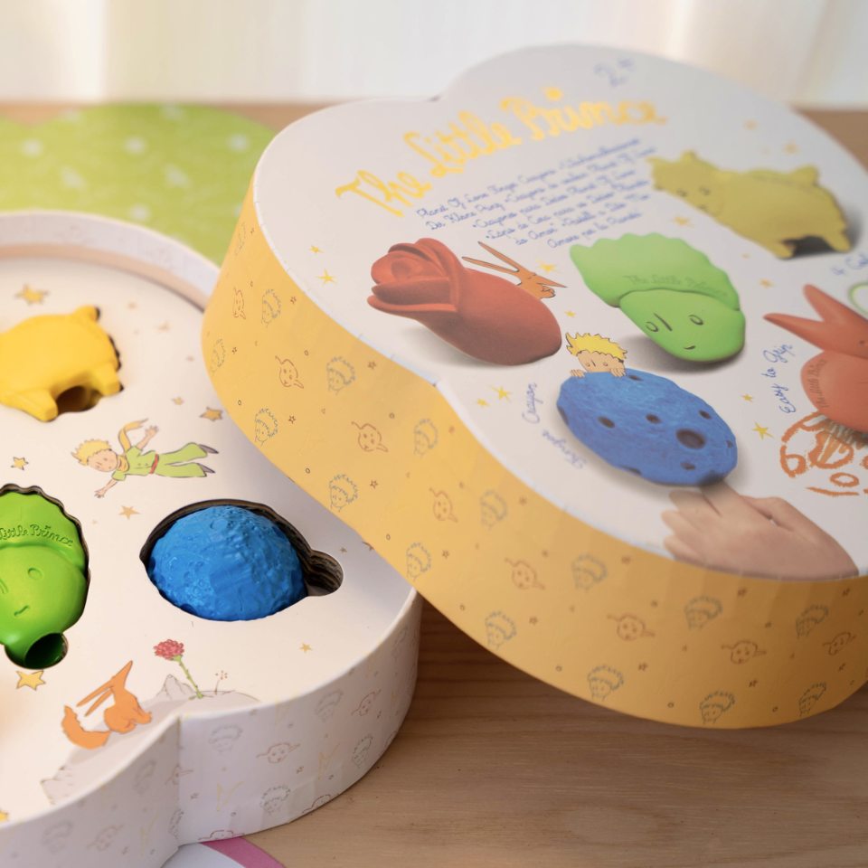 Juego Didáctico El Principito Colores para Dedos Planeta de Amor Niños