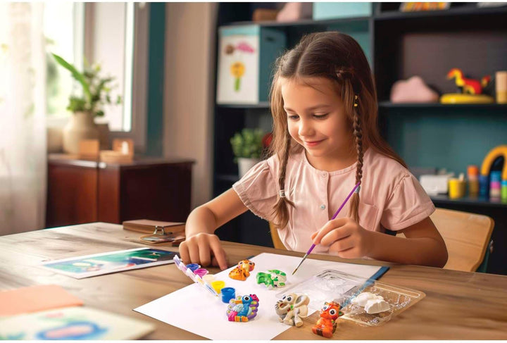 Juego Didáctico Actividad DIY de Moldeo y Pintura Para Niños