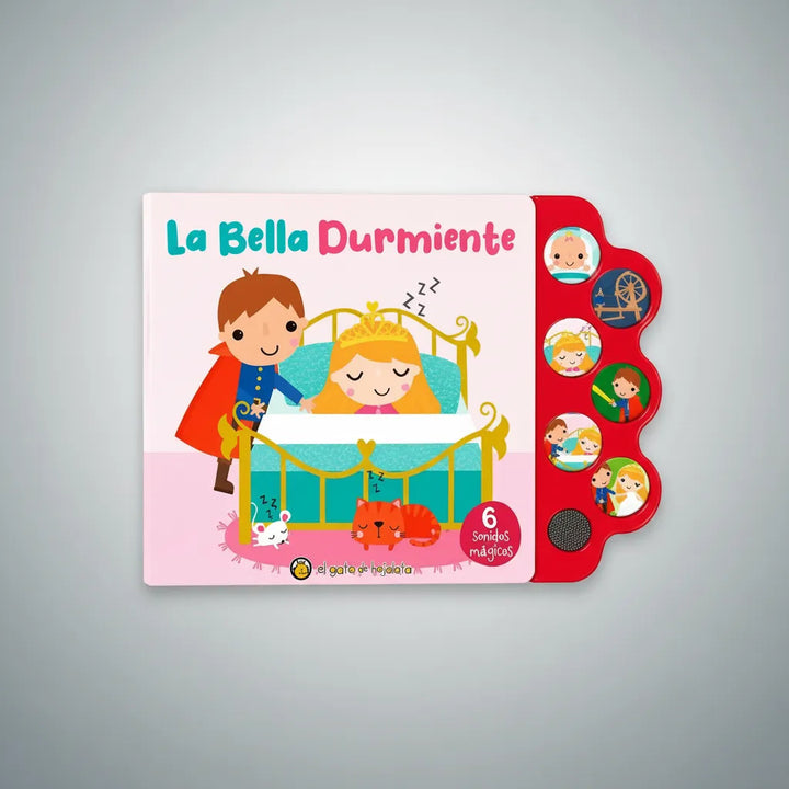 Libro Interactivo con Sonido La Bella Durmiente Para Niños