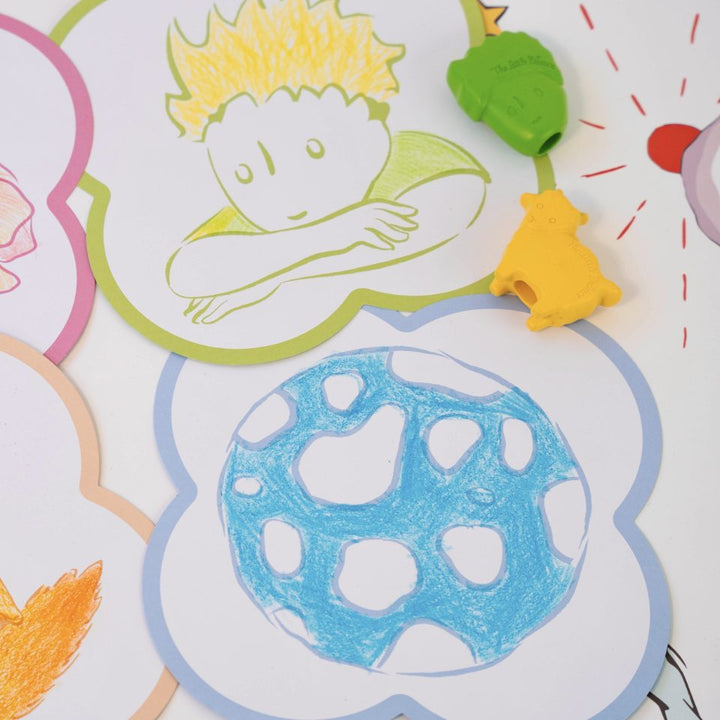 Juego Didáctico El Principito Colores para Dedos Planeta de Amor Niños