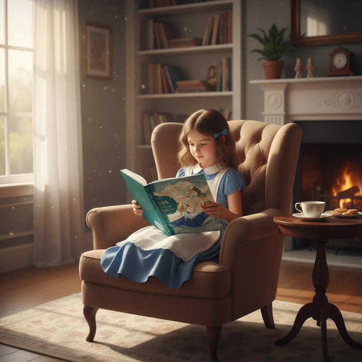 Libro Infantil Alicia en el País de las Maravillas Ilustrado Para Niños