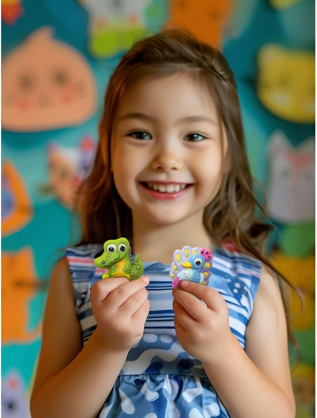 Juego Didáctico Actividad DIY de Moldeo y Pintura Para Niños