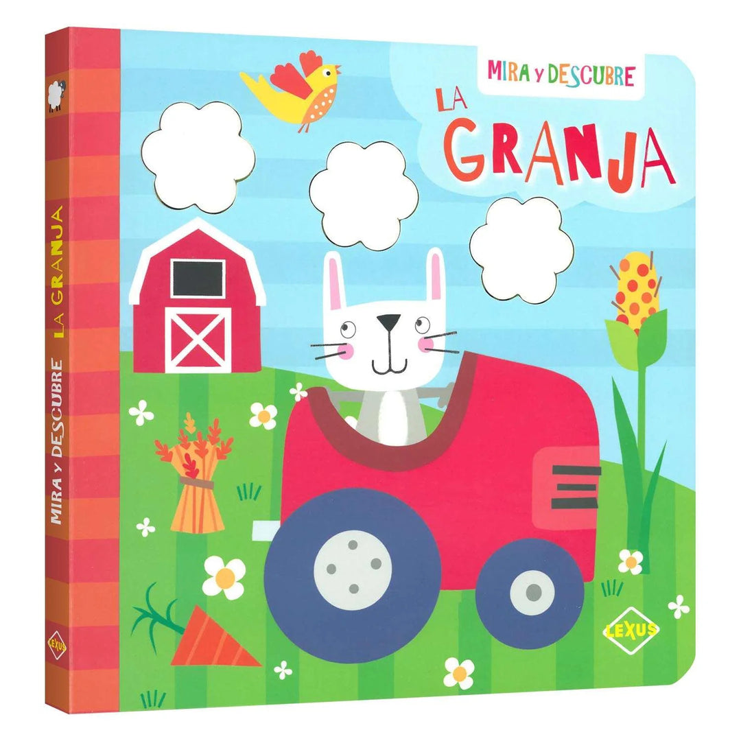 Libro Didáctico Mira Y Descubre La Granja Lexus Para Niños