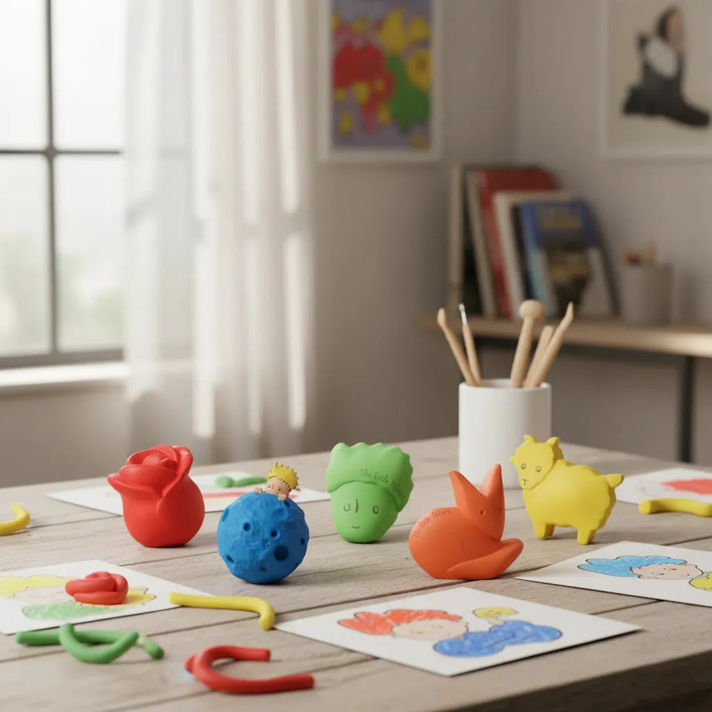Juego Didáctico El Principito Colores para Dedos Planeta de Amor Niños