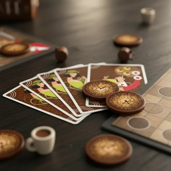 Juego de Mesa Estrategia Café Para adultos
