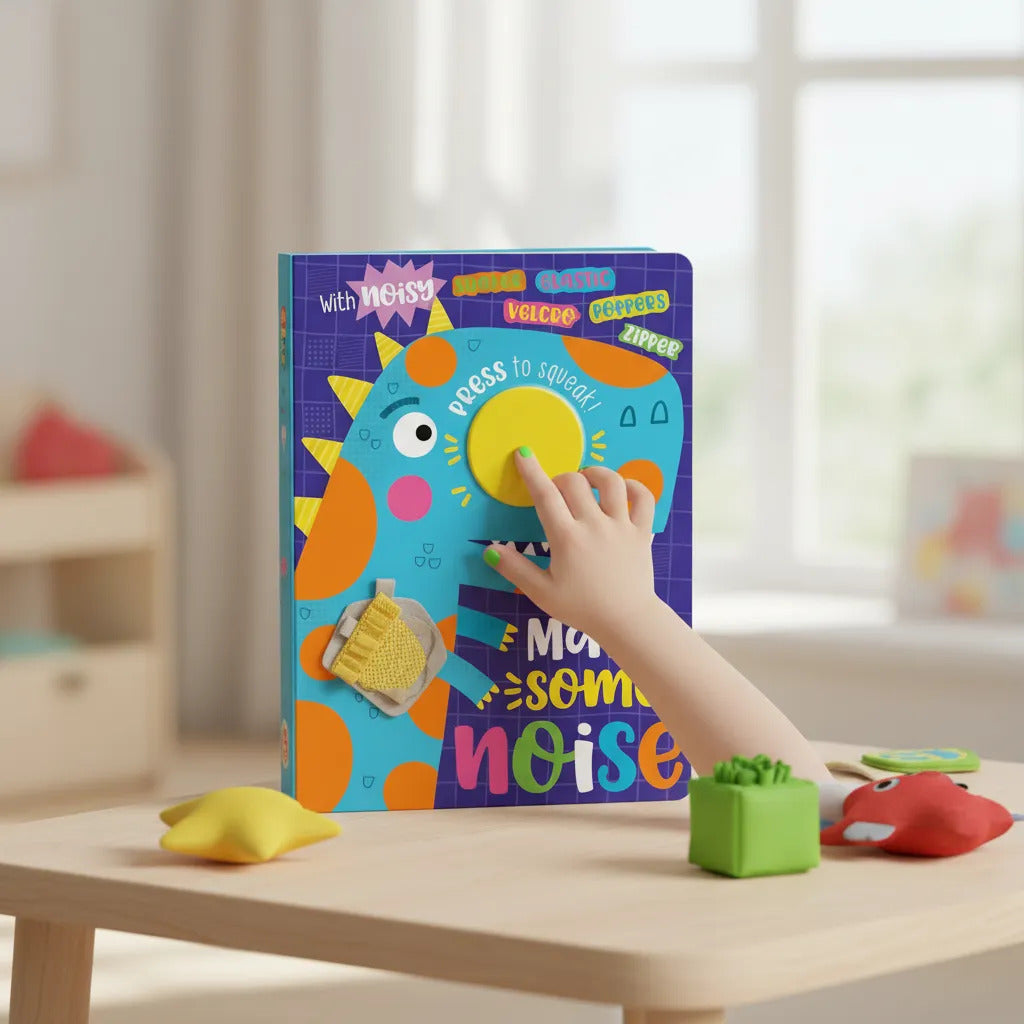 Libro Educativo Ilustrado Make Some Noise! Para Niños