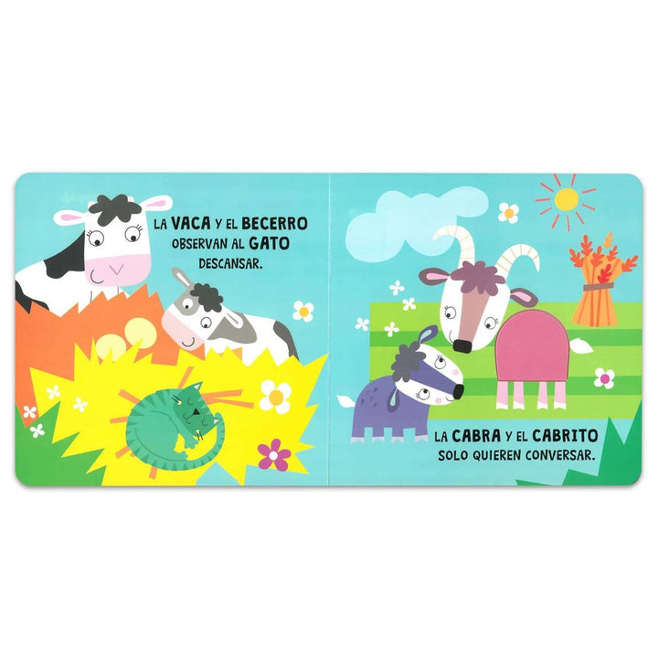 Libro Didáctico Mira Y Descubre La Granja Lexus Para Niños