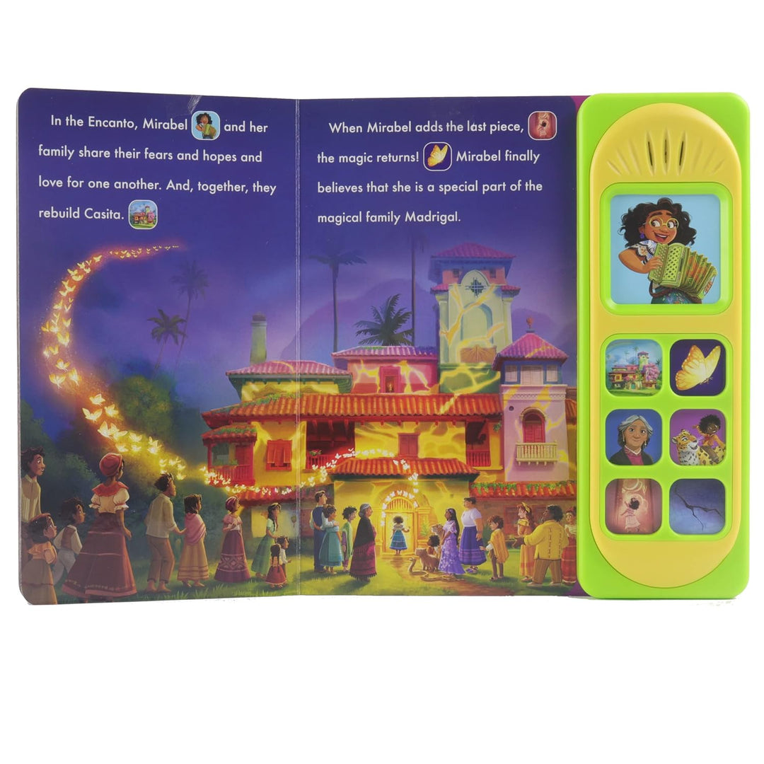 Libro Interactivo Con Sonidos Encanto Disney Para Niños