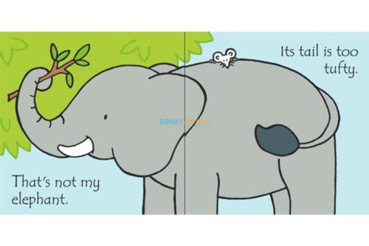 Libro Ese No Es Mi Elefante Libro de Texturas Para Niños