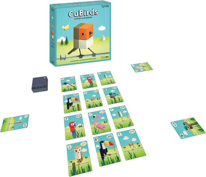 Juego de Mesa CuBirds Estrategia Para Niños Adultos