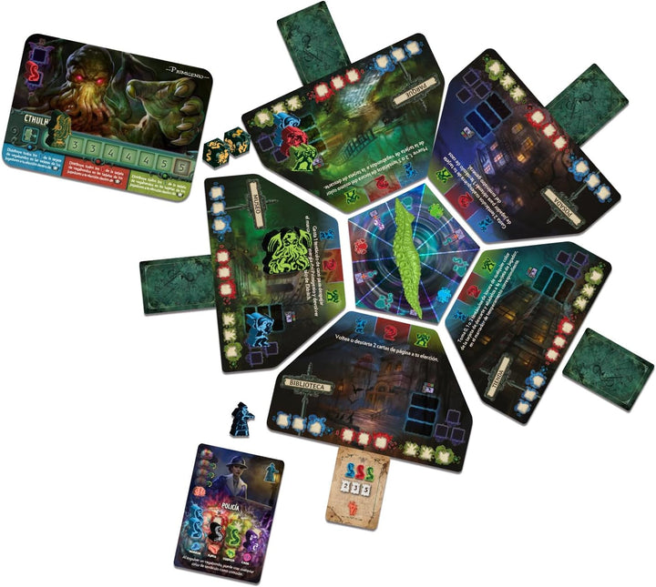 Juego De Mesa Pequeño Gran Cthulhu Estrategia Para Adultos