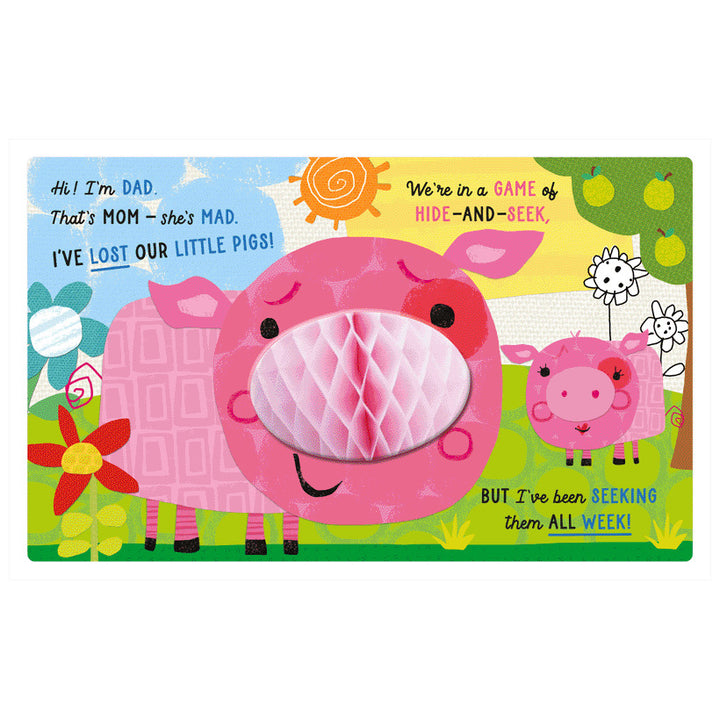 Libro Didáctico Interactivo I Spy in My Pigsty Para Niños