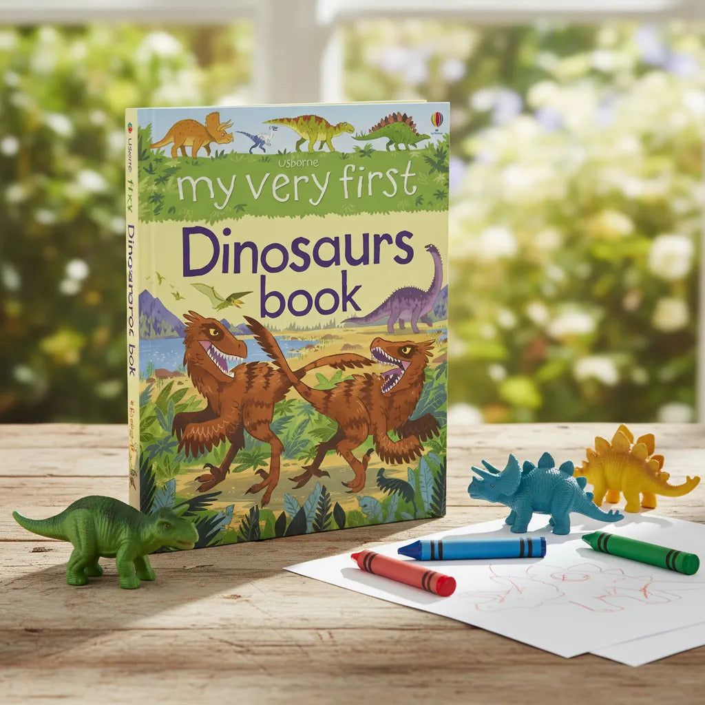 Libro Educativo de Primeras Lecturas Dinosaurios Para Niños