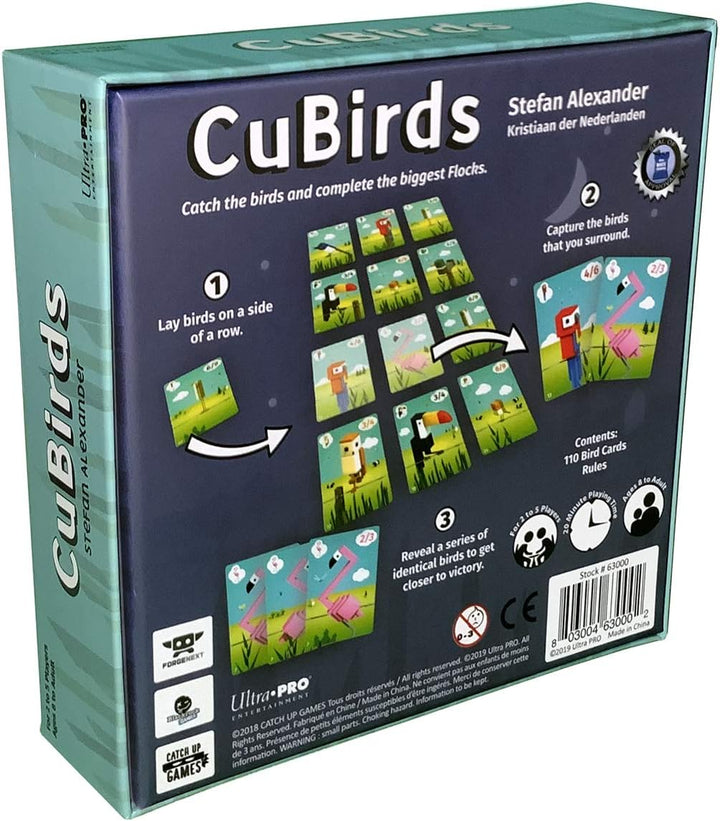 Juego de Mesa CuBirds Estrategia Para Niños Adultos