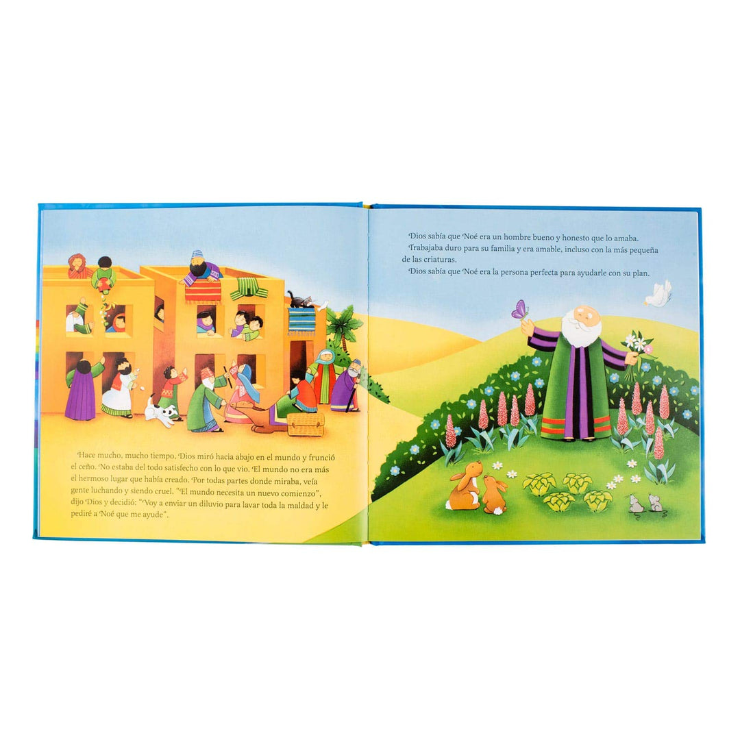 Libro Didáctico Ilustrado El Arca de Noé para Niños