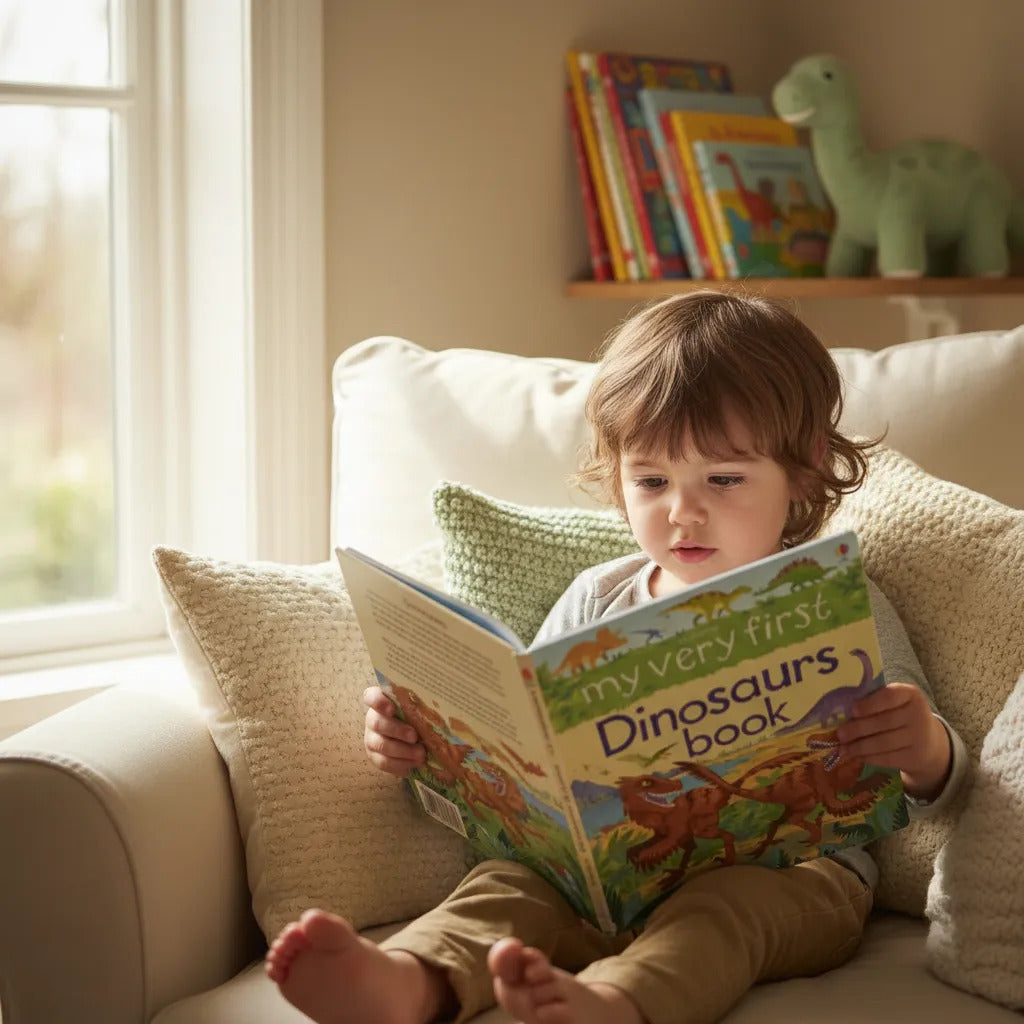 Libro Educativo de Primeras Lecturas Dinosaurios Para Niños