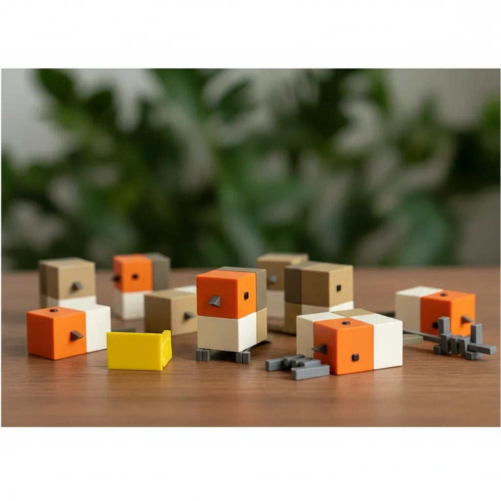Juego de Mesa CuBirds Estrategia Para Niños Adultos
