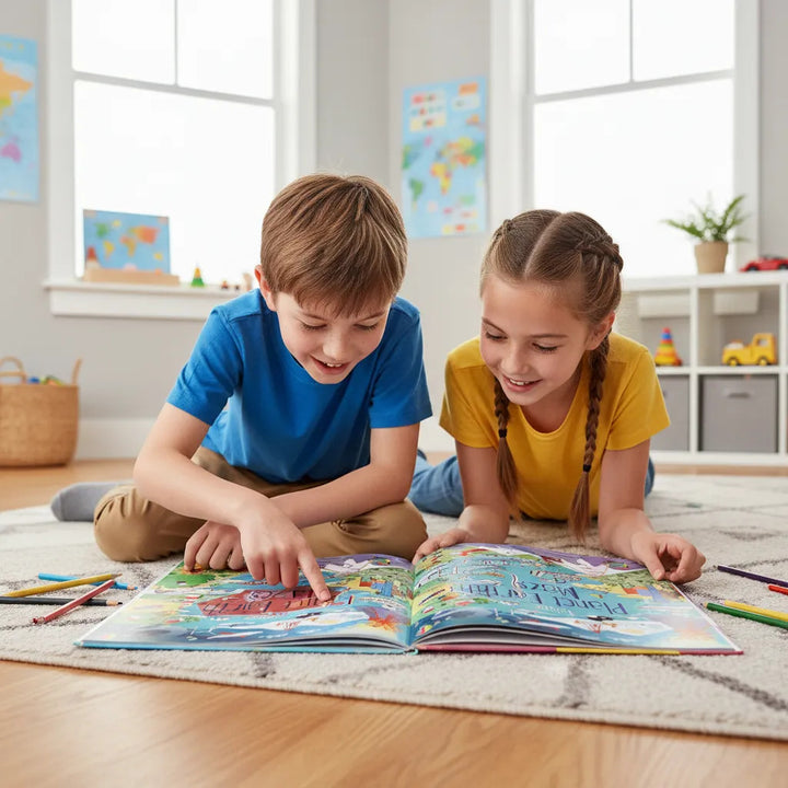 Libro de Laberintos Educativos Planet Earth Mazes Para Niños
