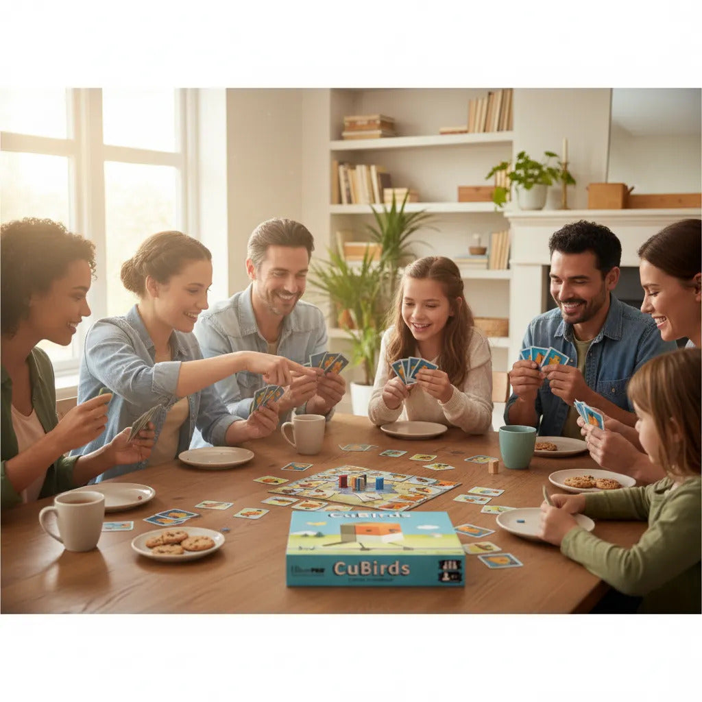 Juego de Mesa CuBirds Estrategia Para Niños Adultos