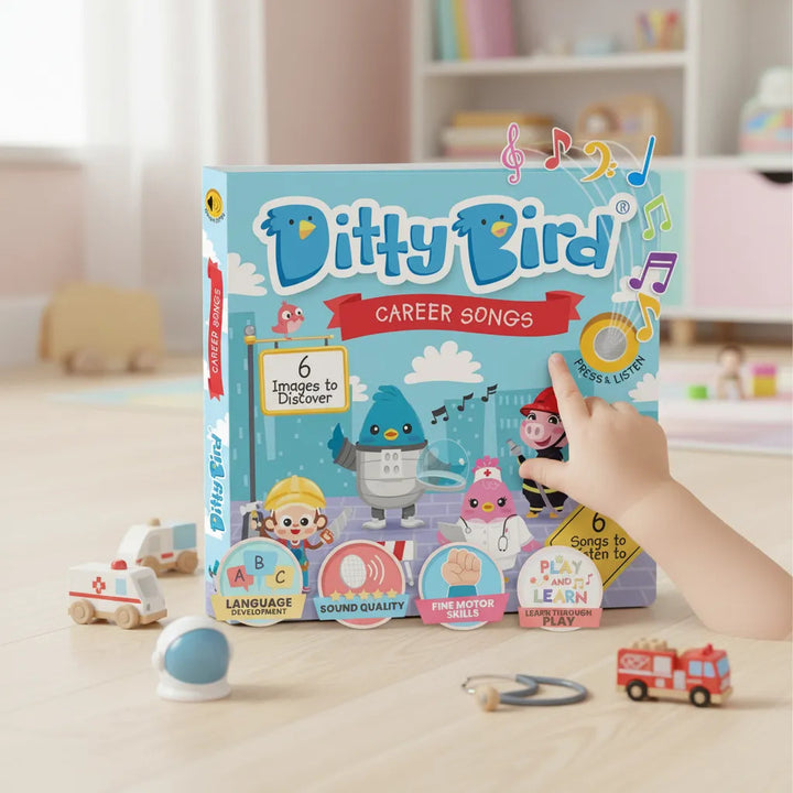 Libro Interactivo Musical Ditty Bird cuando sea mayor Niños