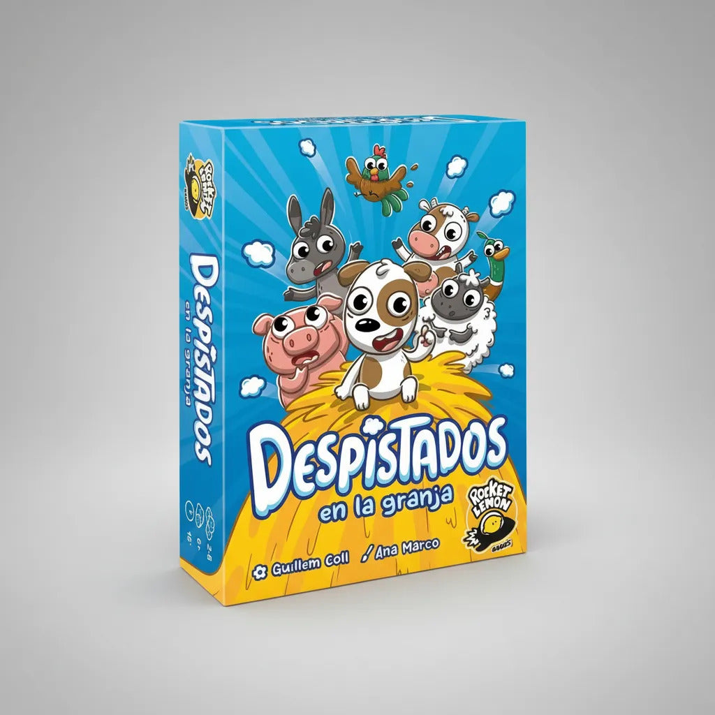 Juego De Mesa Despistados en la Granja Estrategia Para Niños