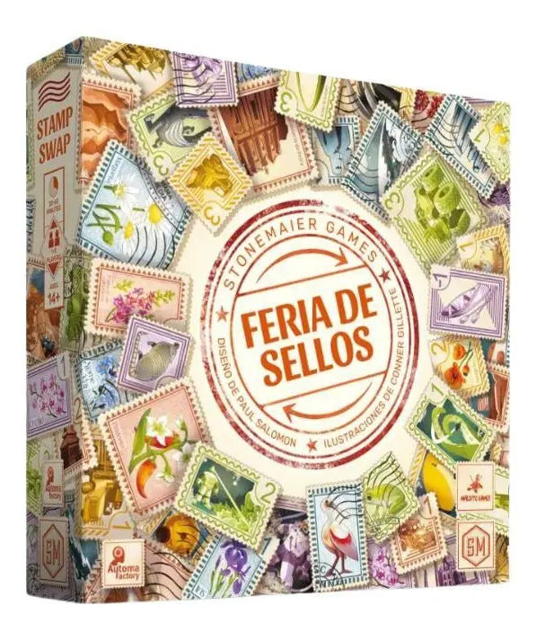 Juego de Mesa Feria de Sellos Estrategia Para Adultos