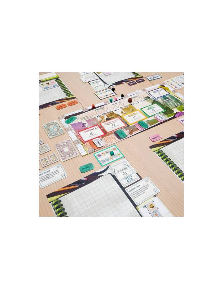 Juego de Mesa Feria de Sellos Estrategia Para Adultos
