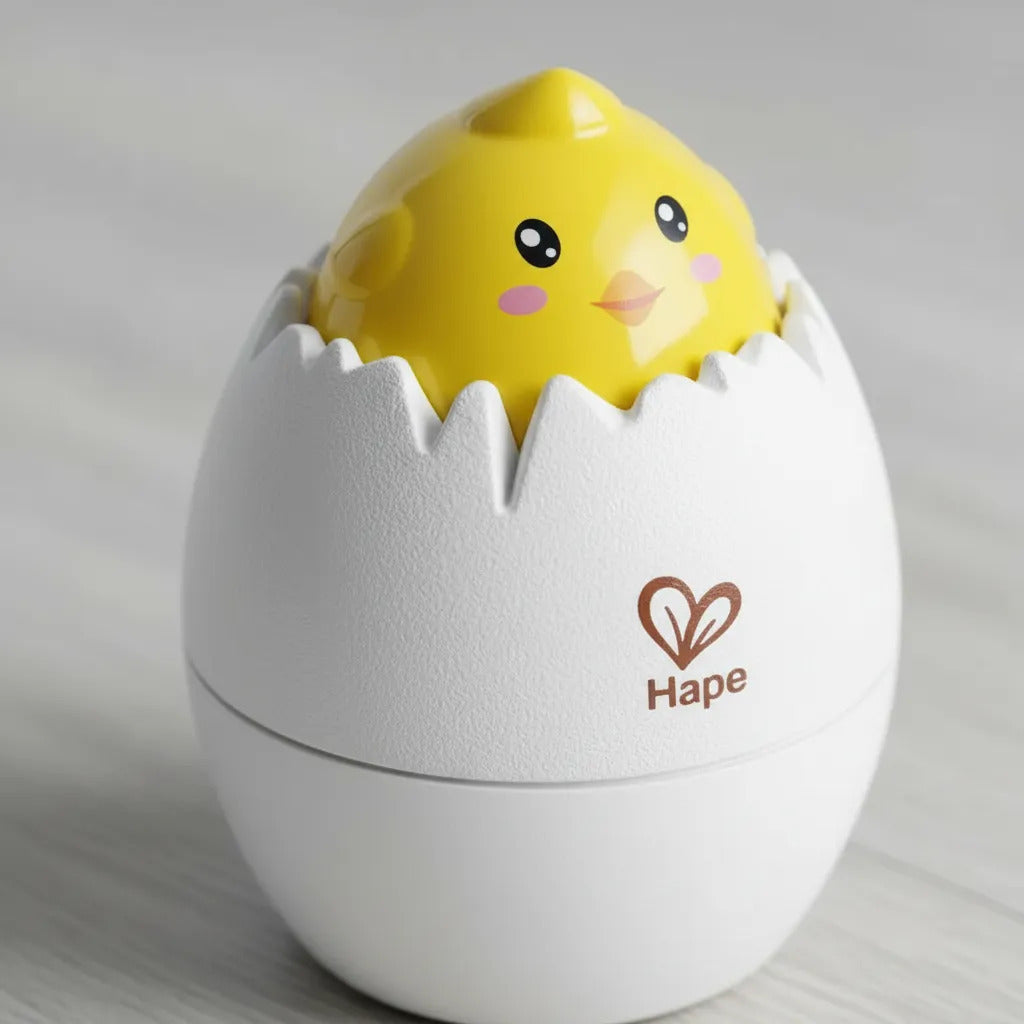 Juguete Educativo huevo pollito sonajero para Bebés