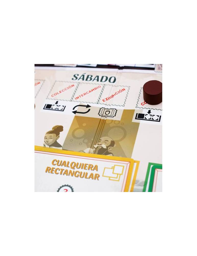 Juego de Mesa Feria de Sellos Estrategia Para Adultos