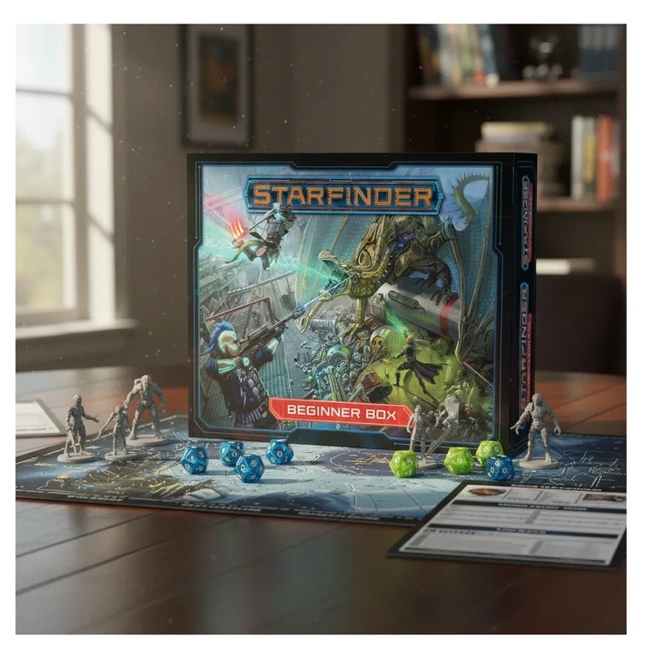 Juego de Mesa Caja Inicial Starfinder Beginner Devir Para Adultos
