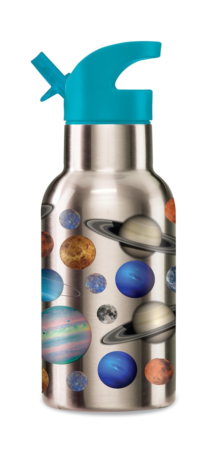 Botella Térmica Acero Inoxidable Sistema Solar Para Niños
