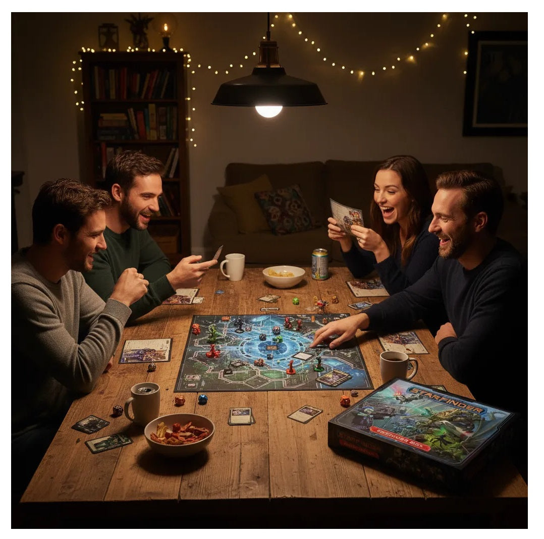 Juego de Mesa Caja Inicial Starfinder Beginner Devir Para Adultos